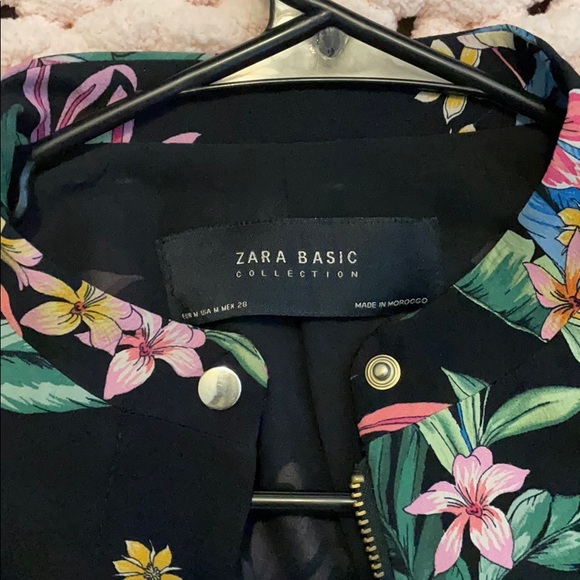 Zara Floral Printed Jacket - Picture 4 of 5